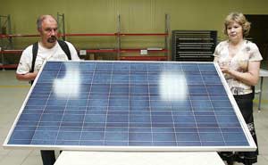 Солнечные батареи из Рязани